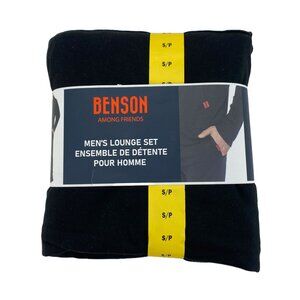 Benson Men's Lounge Set: 2 Piece Set | Black | Sleepwear | Various Sizes **NEW